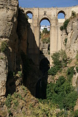 Ronda en Andalousie en Espagne