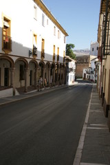 Ronda en Andalousie en Espagne