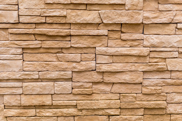texture brick wall beige close-up