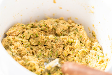 Zucchini cakes