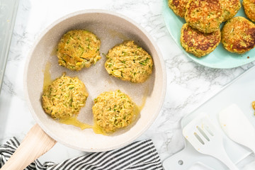Zucchini cakes