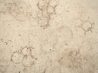 The texture of stone and concrete. Mobile photo.