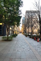 Naklejka premium 丸の内の風景