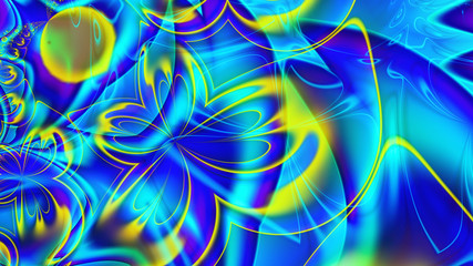  3D rendering illustration pattern.