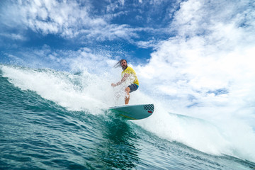 surfing in Mauritius