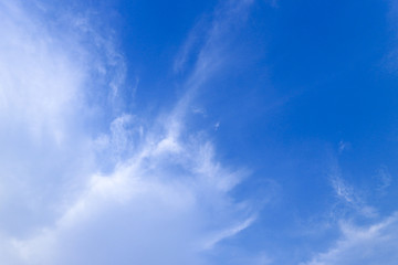 Naklejka na ściany i meble blue sky and clouds on a holiday, for background.