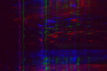 Test Screen Glitch abstract Texture