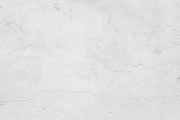 White abstract background. White stucco wall of an old house. - obrazy, fototapety, plakaty