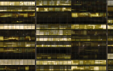  city building windows front view