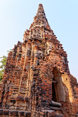 Wat Chaiwatthanaram temple in Ayuthaya Historical Park - Thailand