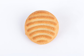 Cookies isolated on white background
