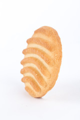 Cookies isolated on white background