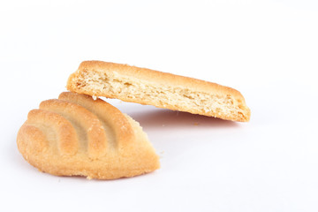 Cookies isolated on white background