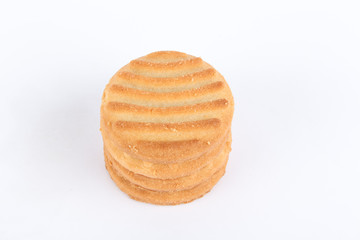 Cookies isolated on white background