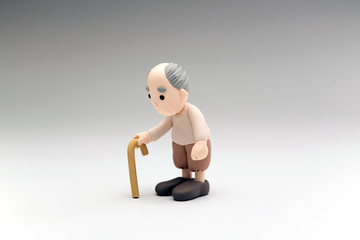 おじいさん【clay doll】