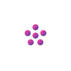 Creative, modern and abstract logo for your company, background, wallpaper. Universal logo can be used for any purpuse.