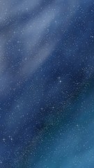 Fototapeta premium Colorful and beautiful space background. Outer space. Starry outer space texture. Templates, blue background. Design of websites, mobile devices and applications. 3D illustration