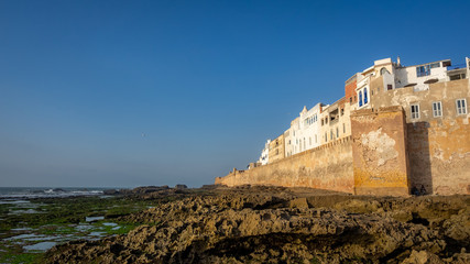 Fototapeta na wymiar City Wall of Essaouira