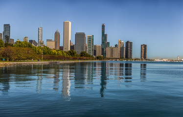 Skyline and Reflexions from Chicago