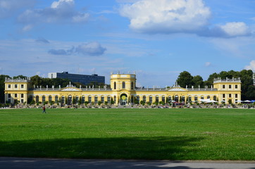 The Orangerie castle in Kassel, Germany