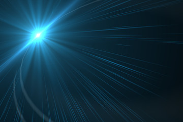 Abstract blue backgrounds lens flare (super high resolution)	
