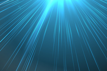 Fototapeta premium Abstract blue backgrounds lens flare (super high resolution) 