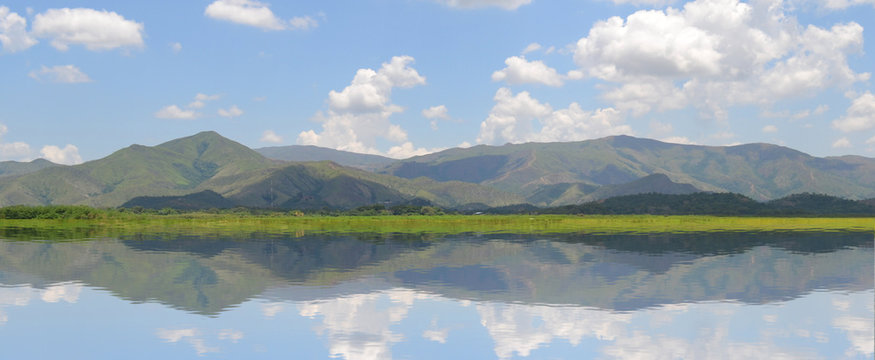 
lake of suata state aragua venezuela