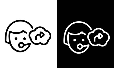 Navigation GPS Line icons vector design 