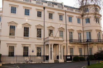 Fototapeta na wymiar Historic home of Lord Kitchener, Westminster, London