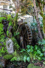 old wooden mill