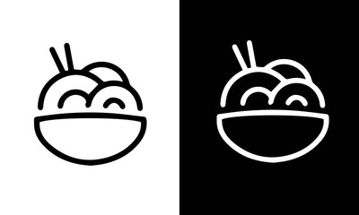  Restaurant and Food Line Icons vector design 