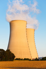 Cooling Towers In Sunlight