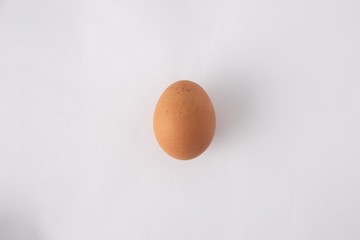 ..eggs on a white background food easter
