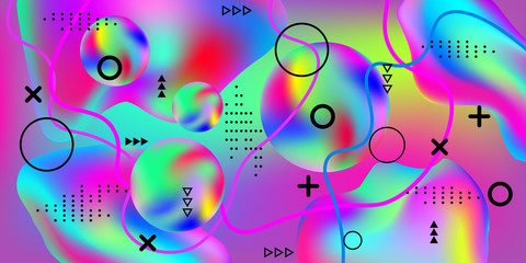 Fototapeta premium Modern design poster