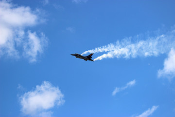  A multipurpose military aircraft in flight © moniadk