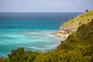Fotobehang Bird Island, Antigua © IndustryAndTravel
