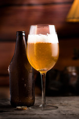 Cerveza rubia artesanal