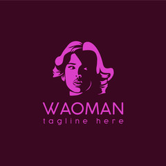 ELEGANT WOMAN LOGO light shadow