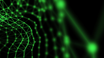 Technology modern dynamic plasma energy futuristic virtual technology background,  digitally generated image. 3D illustration