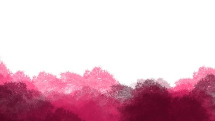 Abstract background colors, colorful red and pink watercolor paint template