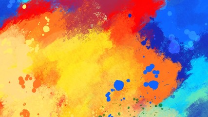 Abstract background bright  watercolor drawing on a paper image background. Computer screen wallpaper