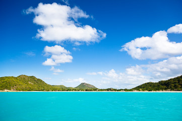 Caribbean Hill Coastline, Antigua