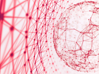 Technology modern dynamic plasma energy futuristic virtual technology background,  digitally generated image. 3D illustration