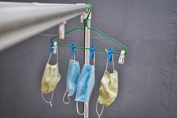 clothes hanger on hangers