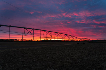 Obraz premium Sunrise in Plainsboro New Jersey