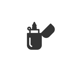 Obraz premium lighter fire icon vector illustration design