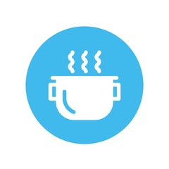 hot pot cooking icon vector illustration design