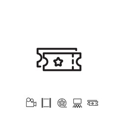 tickets icon vector illustration design