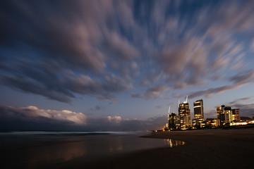 Fototapeta premium Broadbeach in Gold Coast Australia