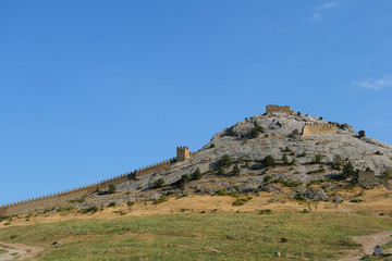 Genoese fortress at Sudak, Crimea.